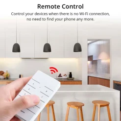 Sonoff RF Fjernbetjening | 433 MHz | Inkl. Batteri | Universal | Smart Home | RM433R2