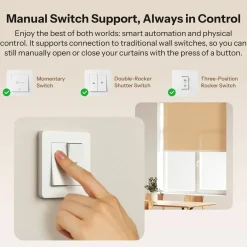 SONOFF Smart Rullegardin Relæ | Zigbee | MINI-ZBRBS