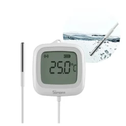 SONOFF Smart Temperatursensor | Inkl. sonde | Zigbee | IP65 | SNZB-02LD