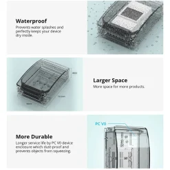 Sonoff Waterproof Box | R2 | Kompatibel med en række Sonoff produkter