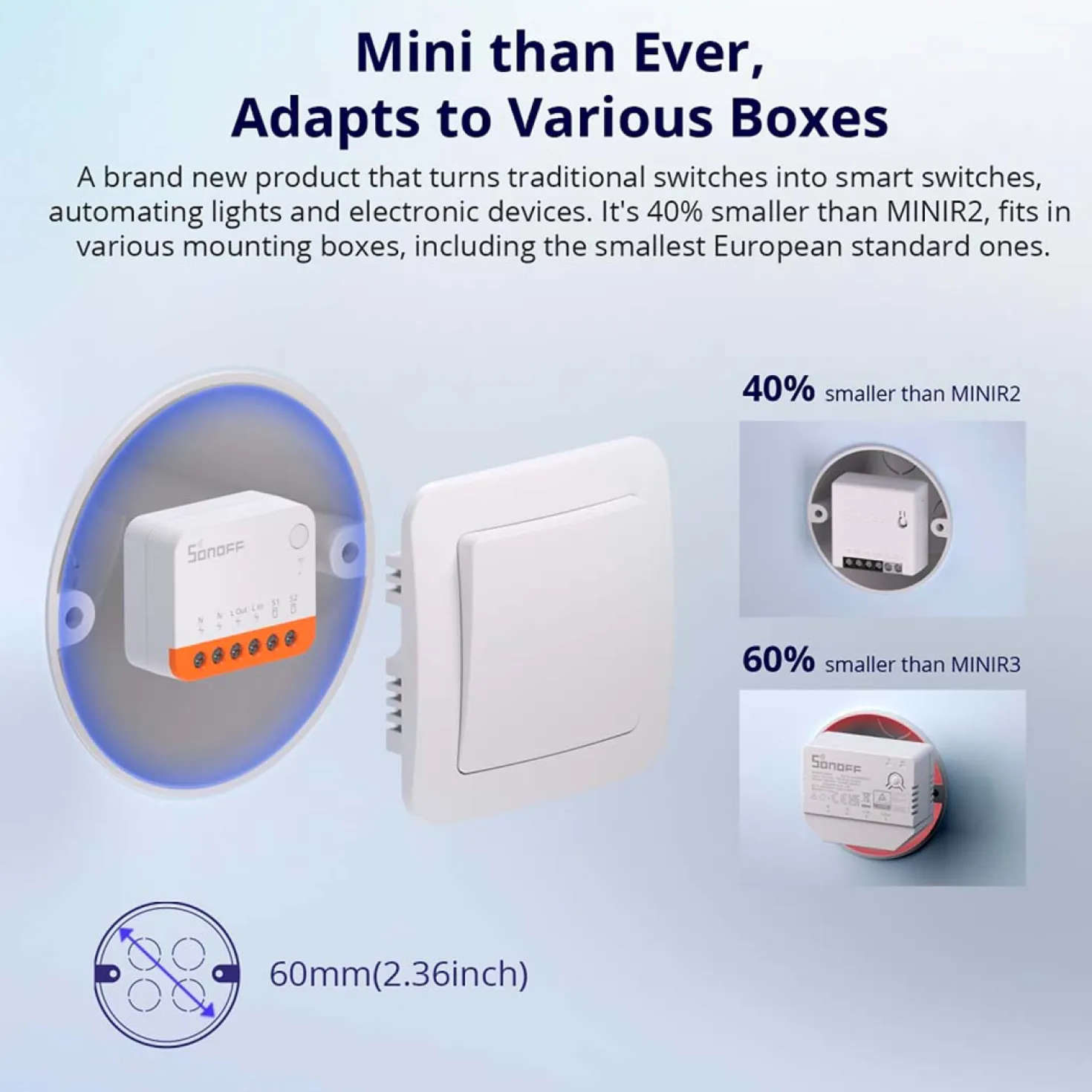 Sonoff | WiFi Smart Switch | Extreme (MINIR4)