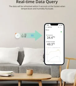 Sonoff Zigbee Temp. & Fugt sensor | Zigbee 3.0 | SNZB-02P