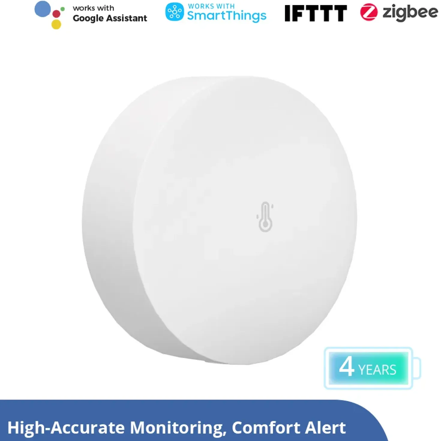 Sonoff Zigbee Temp. & Fugt sensor | Zigbee 3.0 | SNZB-02P