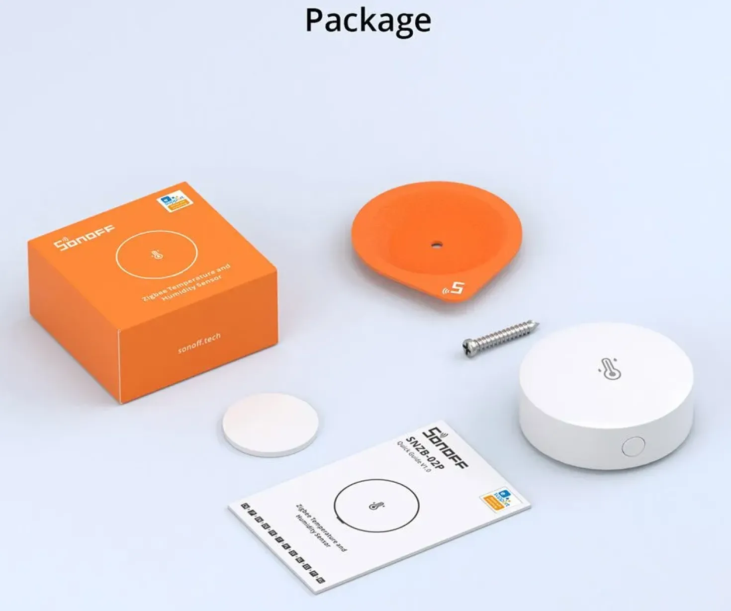 Sonoff Zigbee Temp. & Fugt sensor | Zigbee 3.0 | SNZB-02P