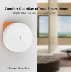 Sonoff Zigbee Temp. & Fugt sensor | 4-Pak | Zigbee 3.0 | SNZB-02P Copy