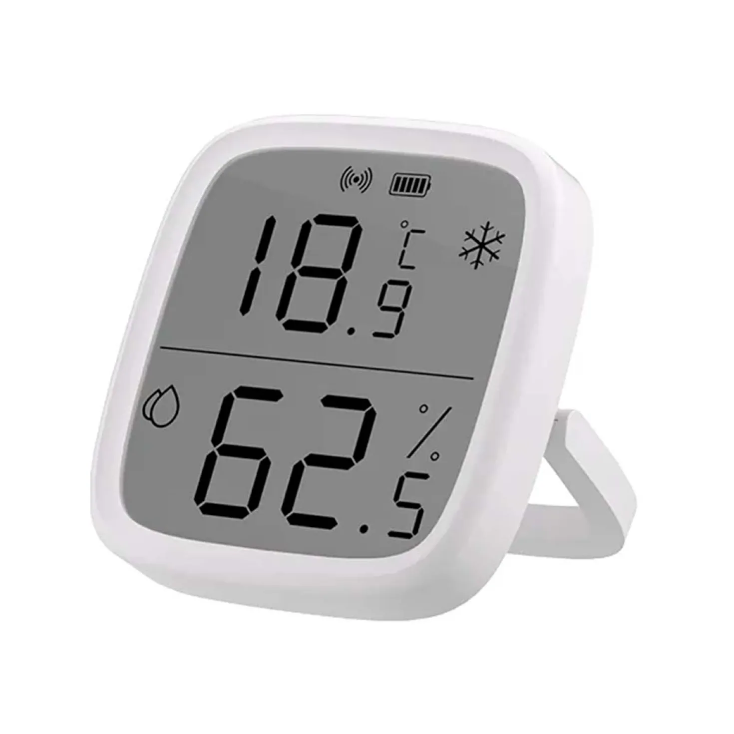Sonoff Zigbee Temp. & Fugt Sensor | 3 stk. Pakke | LCD Display | SNZB-02D