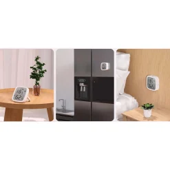 Sonoff Zigbee Temp. & Fugt Sensor | 3 stk. Pakke | LCD Display | SNZB-02D