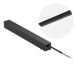 Spotlys på Skinne | 4 stk. | Komplet sæt | Wifi styring | SlimTrack | Sort