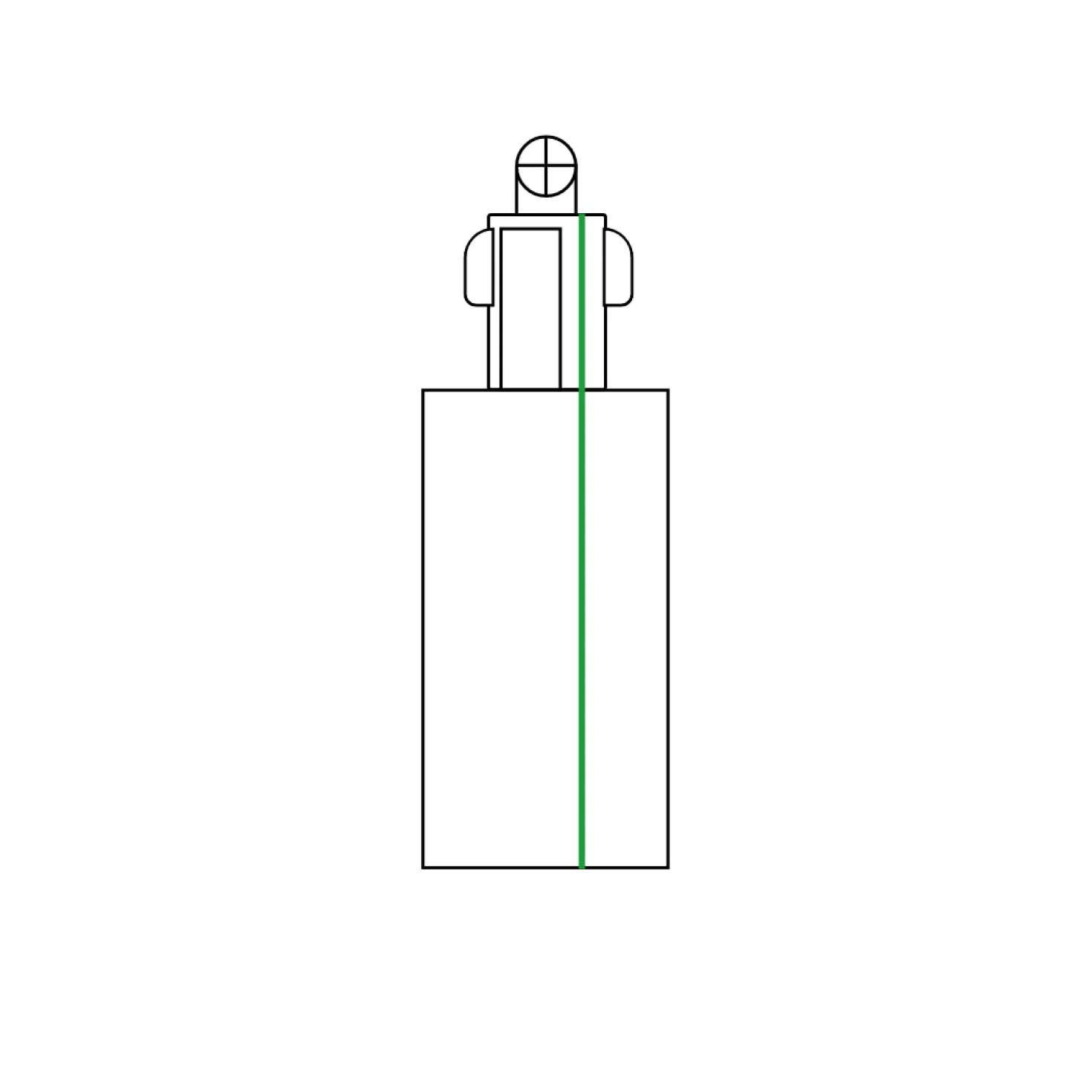 Square Tilslutning | Jord Venstre | 1-Faset