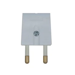Stikprop | 230V | 16A | 3680W | E-Line Stikprop Flad Uden Jord | Hvid