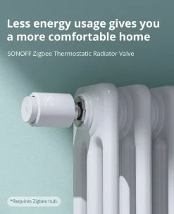 4 stk. Sonoff Termostat + Sonoff Bridge Pro | Zigbee 3.0 | TRVZB
