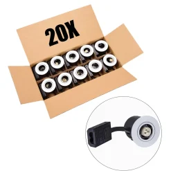20 stk. Udendørs Spot | 230V | Indbygningsspot | GU10 | Mat Hvid | VENTA