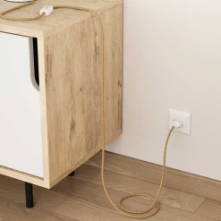 Stofledning I Jute | Creative Cables | 5 Meter | 3x0.75mm2