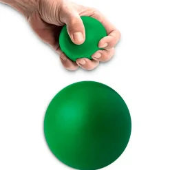 Stress Bold | Grøn | Klemmebold | 10 stk. (Sætpris)