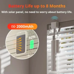 SwitchBot Blind Tilt | Automatisk Persienne | Inkl. Solcellepanel | Batteri | Smart Home