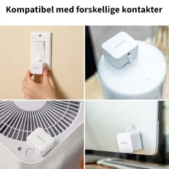 SwitchBot Bot | Trykknap | Sort | Smart Home | Bluetooth | Batteri