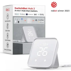 SwitchBot Hub 2 | Smart Home | WiFi Hygrometer | WiFi Bridge