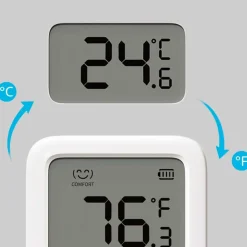 SwitchBot Meter Plus | Termometer | Hygrometer | Smart Home | Bluetooth | Batteri