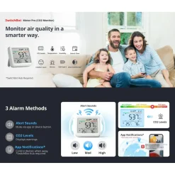 SwitchBot Meter Pro (CO2) | Termometer | Hygrometer | Smart Home | Indendørs