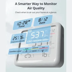 SwitchBot Meter Pro (CO2) | Termometer | Hygrometer | Smart Home | Indendørs