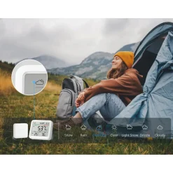 SwitchBot Meter Pro (CO2) | Termometer | Hygrometer | Smart Home | Indendørs