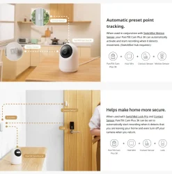 SwitchBot Pan/Tilt Cam 3K | Wi-Fi | Overvågningskamera
