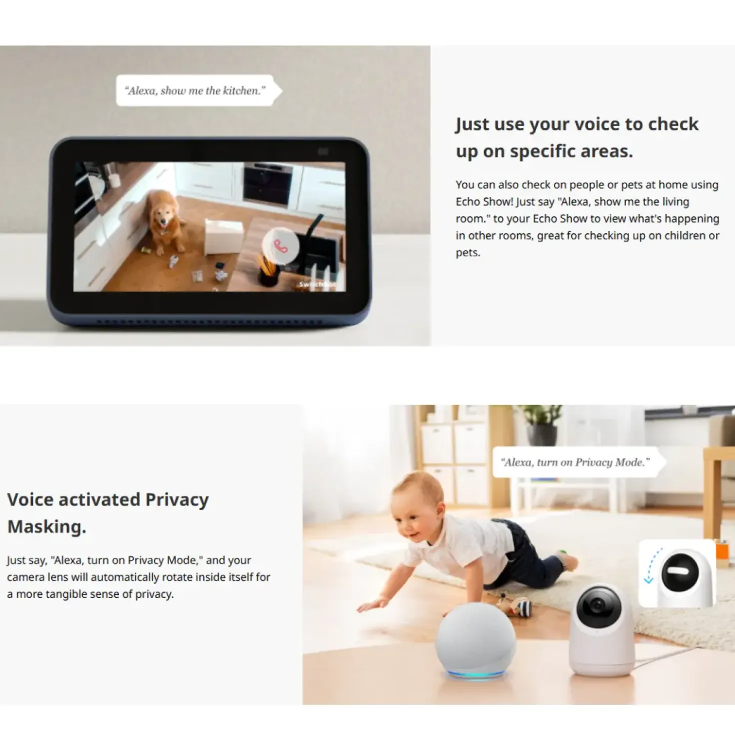 SwitchBot Pan/Tilt Cam 3K | Wi-Fi | Overvågningskamera