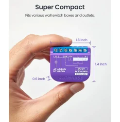 SwitchBot Relay Switch 1 | Matter | Potentialfrit Relæ