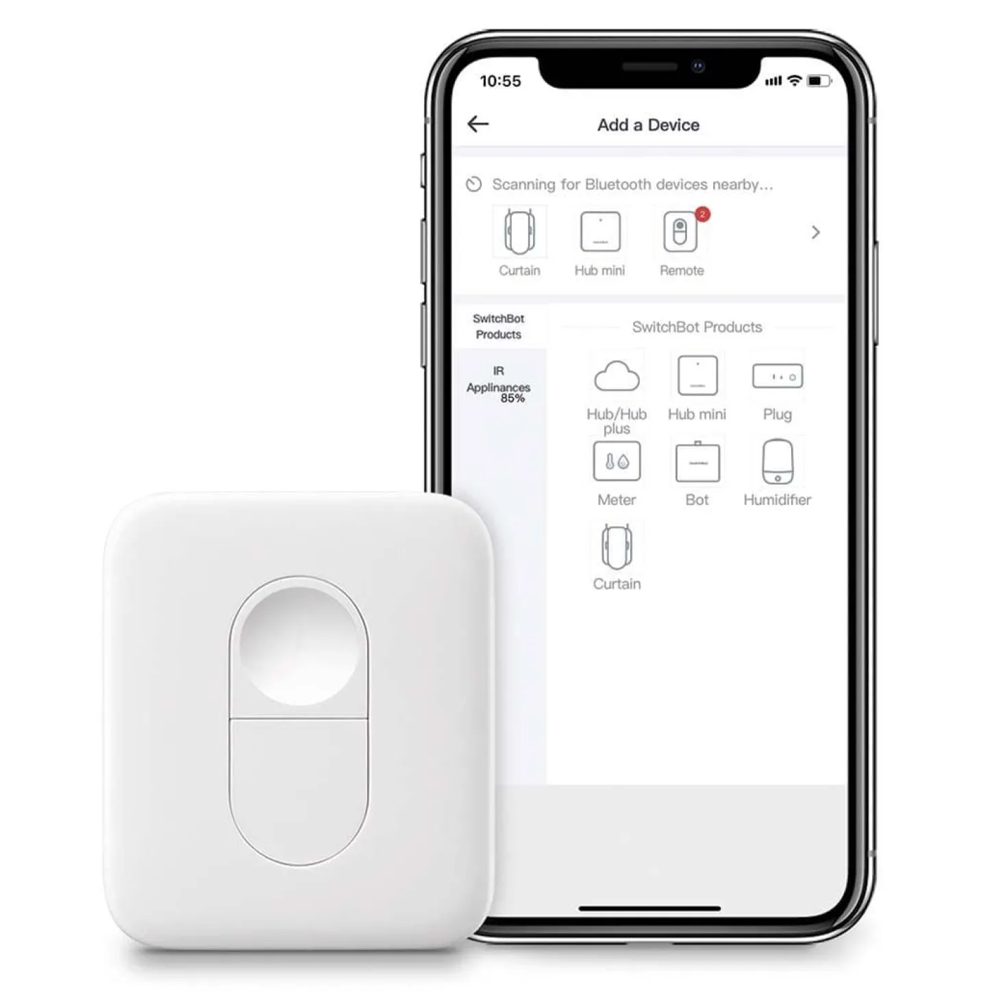 SwitchBot Remote | Fjernbetjening | Smart Home | Bluetooth | Batteri