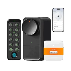 SwitchBot Lock Pro Sort + SwitchBot Keypad Touch + SwitchBot Hub Mini Matter