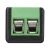 Terminal Block 2-pin til DC | Hunstik | 5,5x2,10mm | 1 stk. (76743)