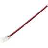 Tilslutningsledning | 5mm | COB LED Strip | Til Enkelt Farve