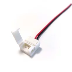Tilslutningsledning | 8mm | IP65 LED Strip | SMD LED Strip | Enkelt Farve LED Bånd | 2 Pin