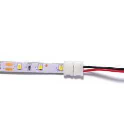 Tilslutningsledning | 8mm | IP20 | SMD LED Strip | Enkelt Farve LED Bånd | 2 Pin