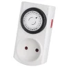 Timer Mini Mekanisk Døgnur | IP20 | 3680W | Hvid