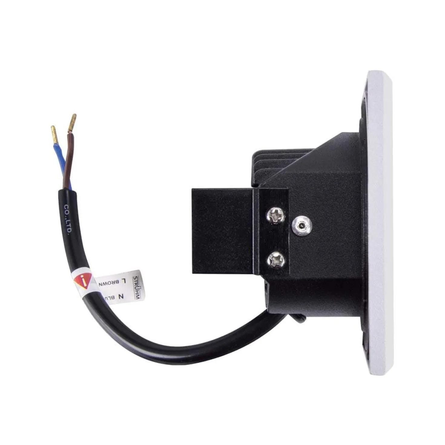 Trappebelysning | Vægspots | Hvid | LED | 1,6W | 75 lm | IP54 | 4000K (03908)