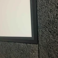 Troldtektramme til LED Panel 60x60 | 25mm | Perfect Fit | Sort