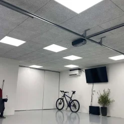Troldtektramme til LED Panel 60x60 | 5-Pak | 25mm | Perfect Fit | Hvid