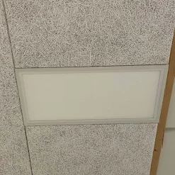 Troldtektramme til LED Panel 30x60 | 25mm | Perfect Fit | Hvid