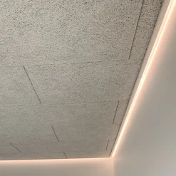 Træskinne for indirekte lys | 180cm | Til LED Strip | Hvid