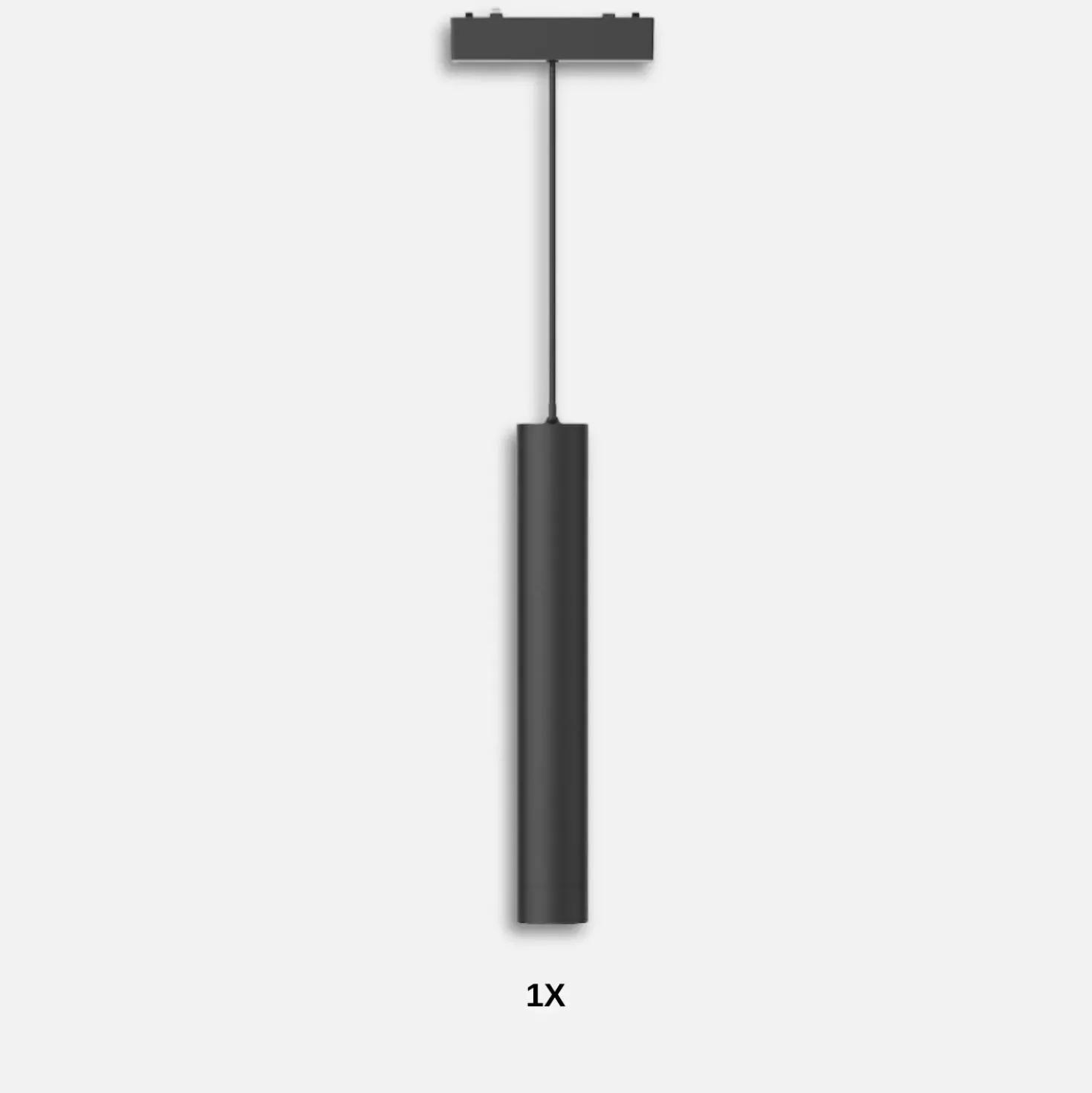 Tube pendel lamper | Komplet sæt | Wifi styring | CCT | SlimTrack | Sort