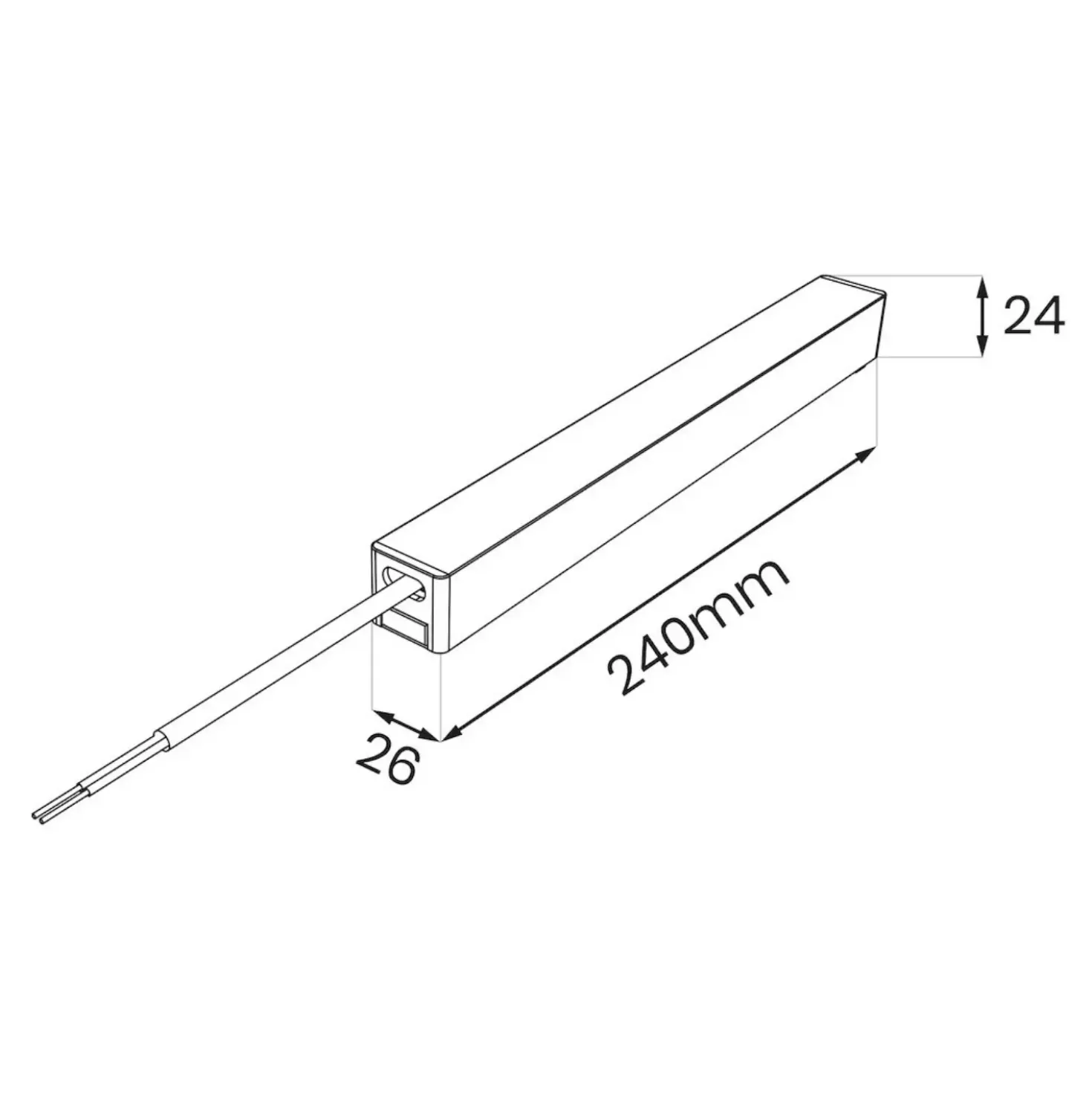 Tube pendel lamper | Komplet sæt | Wifi styring | CCT | SlimTrack | Sort