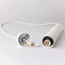Tube Pendel | Loftslampe | Hvid | GU10 | 110cm Ledning