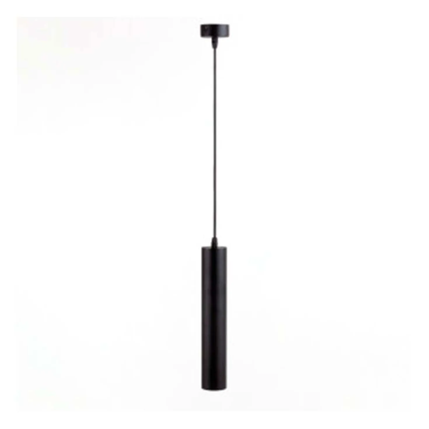 Tube Pendel | Loftslampe | Sort | GU10 | 110cm Ledning