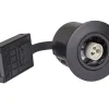 Udendørs GU10 Indbygningsspot | 230V | Ø76mm | VENTA | Mat Sort
