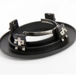 Udendørs GU10 Indbygningsspot | 230V | Ø76mm | PRIMA | Mat Sort
