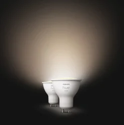 Udendørs Indbygningsspot Sæt | 10-Pak | Inkl. Philips Hue Gu10 | White | Bridge + Sensor | 400lm | 4,2W