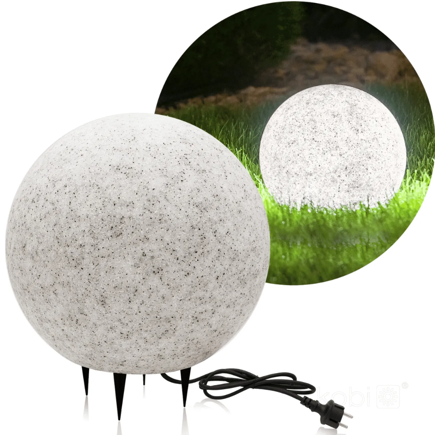 Udendørs Kuglelampe | Havelampe | Large Ø380 | E27 | IP65