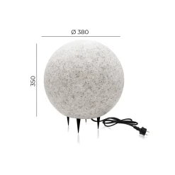 Udendørs Kuglelampe | Havelampe | Large Ø380 | E27 | IP65