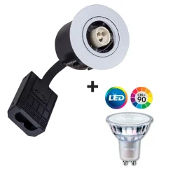 Udendørs LED Spot | Philips Ra90 | VENTA | Mat Hvid | Gu10 230V (Dæmpbar)